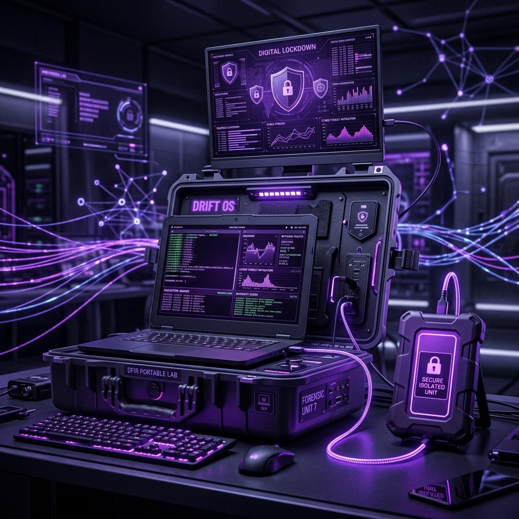 Cover for DRIFT Linux: origins, vision, and structure of a portable DFIR lab