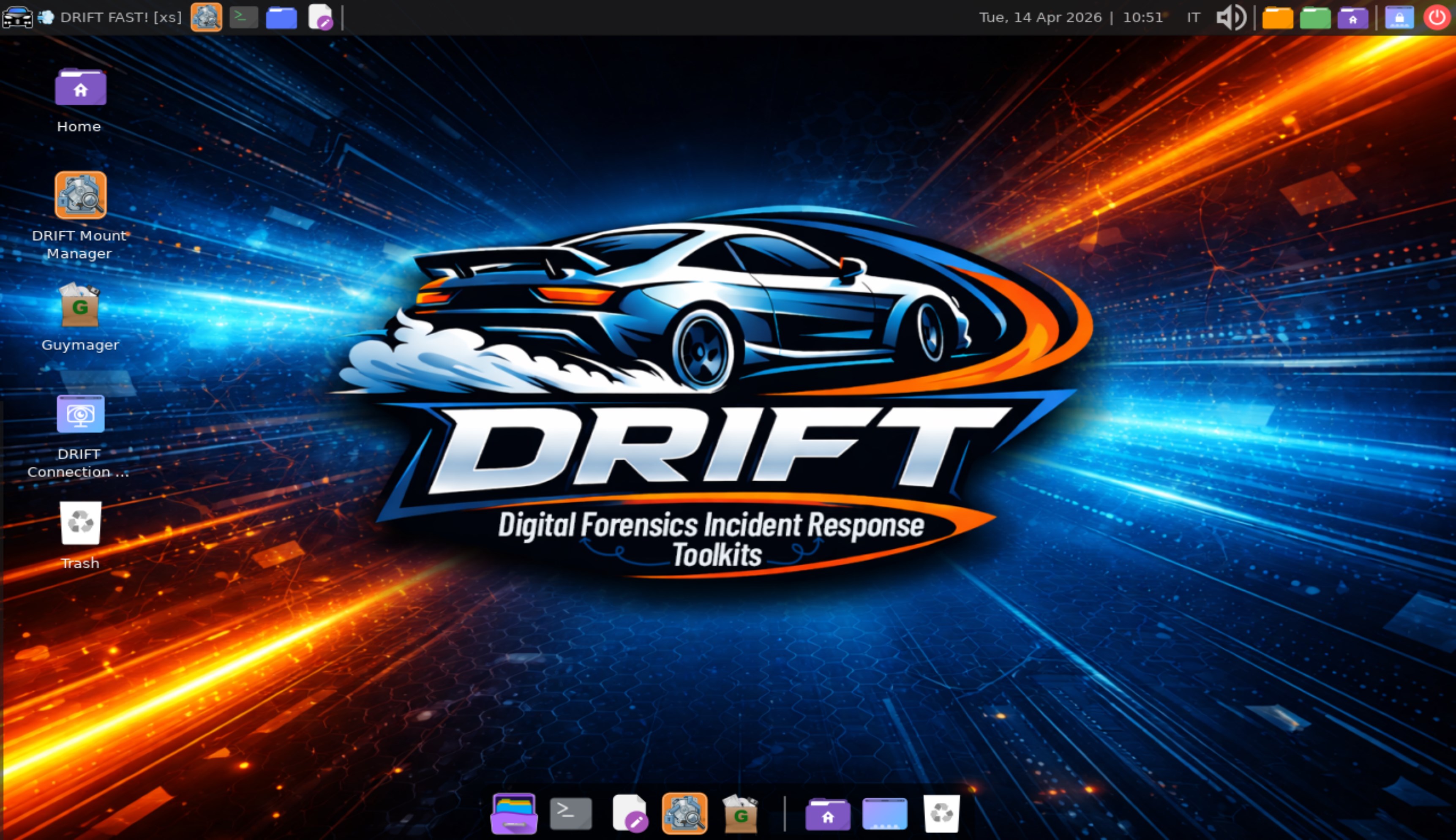 Cover for DRIFT Linux: project structure, technical choices, and design philosophy